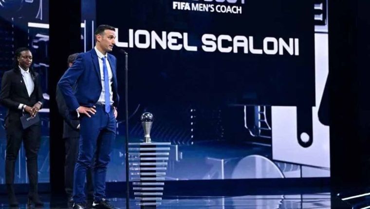 Lionel Scaloni es el vigente ganador de este premio. Foto: FIFA The Best