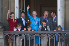 Así se reunió la familia real de Dinamarca tras la pelea pro los títulos. Foto: WIKIPEDIA