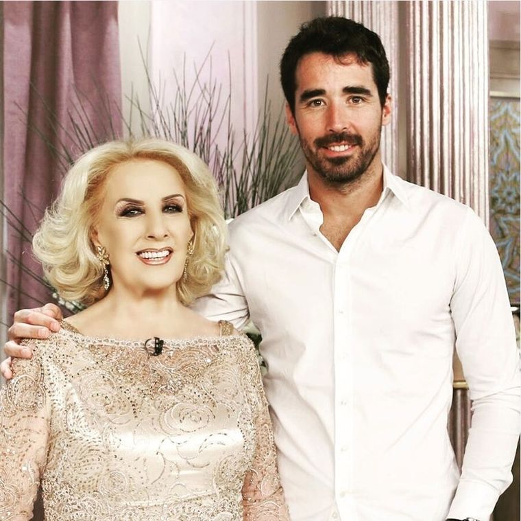 Mirtha Legrand y Nacho Viale