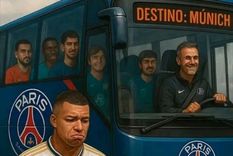 Kylian Mbappé fue uno de los principales blancos de las burlas, especialmente por su decisión de dejar el PSG para buscar la Champions en el Real Madrid. Foto: Redes