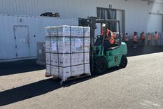 Los productos mendocinos ya se encuentran en viaje al norte del continente y en los próximos días arribará al puerto estadounidense. Foto: ProMendoza