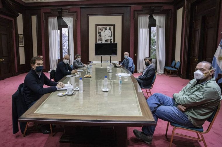 Horacio Rodríguez Larreta y Axel Kicillof.