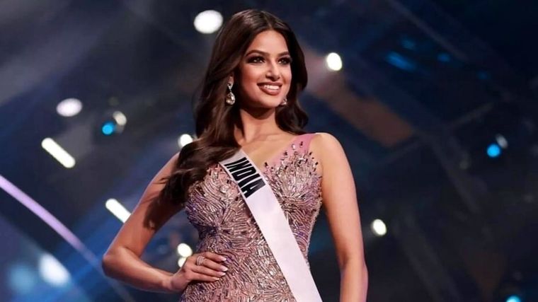 Harnaaz Sandhu se quedó con la corona. Foto: EnlaceJudío.