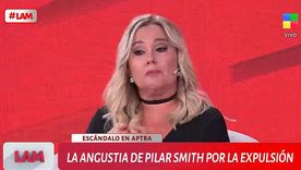 La rubia del panel decidió dar su versión. La rubia del panel decidió dar su versión.