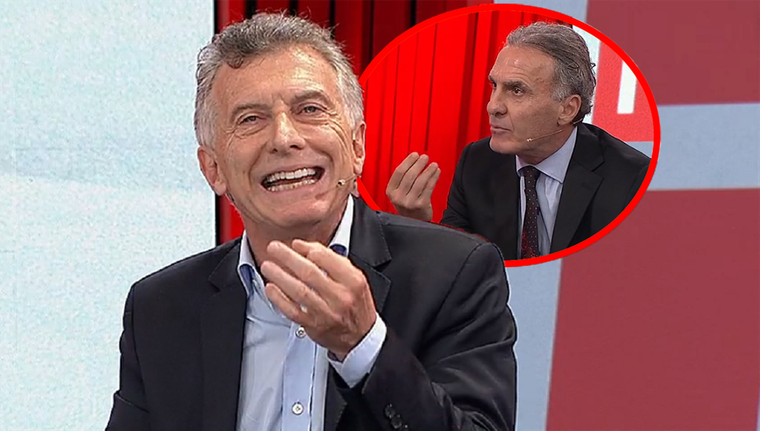 El panelista y el invitado protagonizaron un particular ida y vuelta.