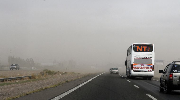 Para el martes 5 de octubre rige el alerta amarillo por fuertes vientos.