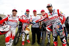 hero retira a sus pilotos como tributo a goncalves