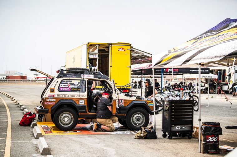 El vivac se vio sacudido al conocer la información (imagen ilustrativa) Foto: Dakar Rally
