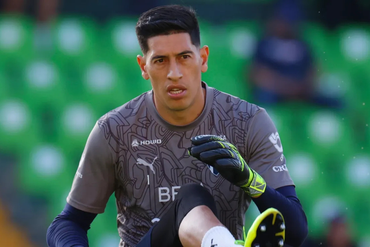 Esteban Andrada, arquero de Monterrey, será el tercer mendocino en el Mundial de Clubes.