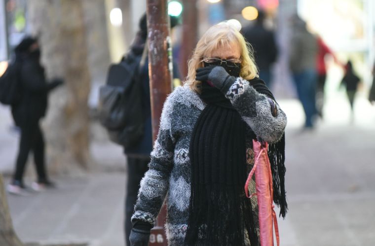 Las temperaturas descenderán hasta -5 grados. Foto: Maximiliano Ríos/MDZ