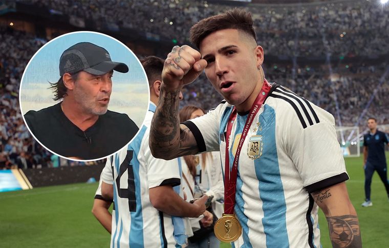 Checho Batista - Enzo Fernández El exjugador de Argentina elogió al actual volante.