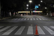 La circulación nocturna tuvo una drástica merma pero las autoridades quieren reforzar los controles de día Foto: ALF PONCE MERCADO / MDZ