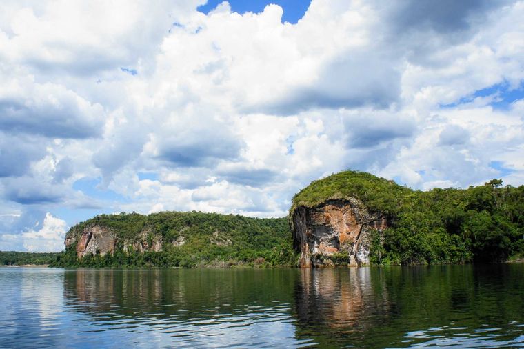 En una de las rutas naturales de misiones se puede conocer este maravilloso atractivo Foto: Ruta Natural