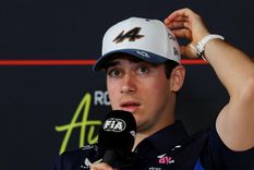 Franco Colapinto durante la conferencia de prensa previa al GP de Estados Unidos. Franco Colapinto durante la conferencia de prensa previa al GP de Estados Unidos.