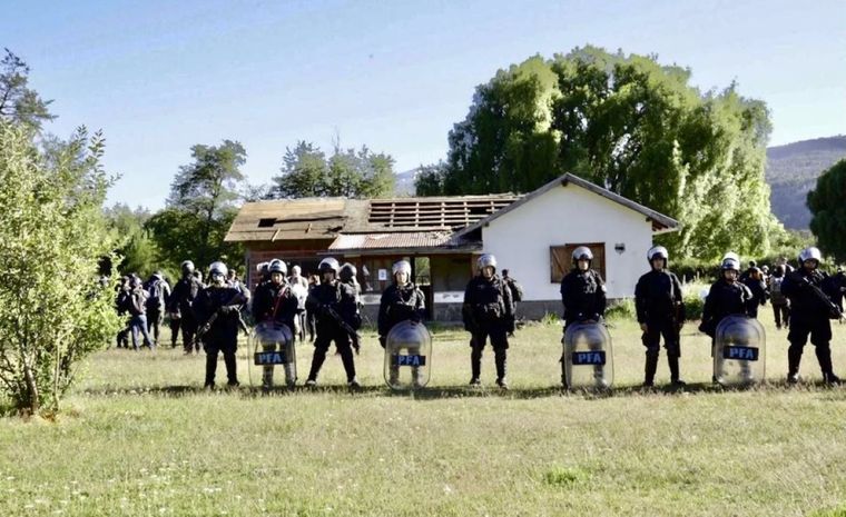 El operativo en el sur nacional Foto: Agencia Noticias Argentinas/Parques Nacionales