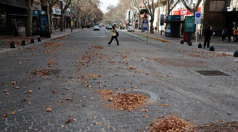 Hay un alerta vigente por viento Zonda en el sur provincial Foto: ALF PONCE MERCADO / MDZ