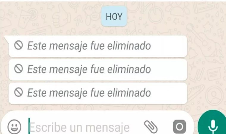 Existe una forma de poder ver los mensajes que fueron eliminados de WhatsApp. Foto: WhatsApp