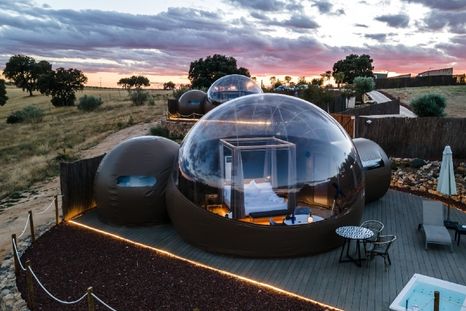 Hotel Burbuja: parece de película pero es real y así es por dentro