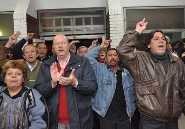 El acto en la unidad partidaria de Godoy Cruz. Foto: Pachy Reynoso / MDZ