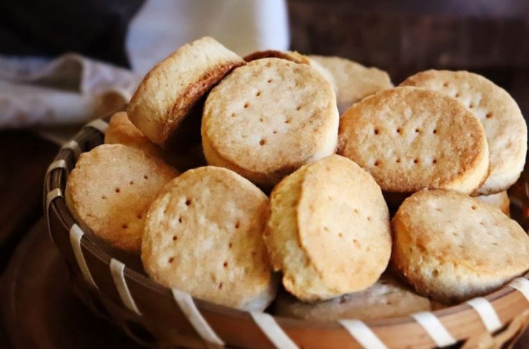 Bizcochitos de grasa Caseros y con pocos ingredientes Foto: CUKit