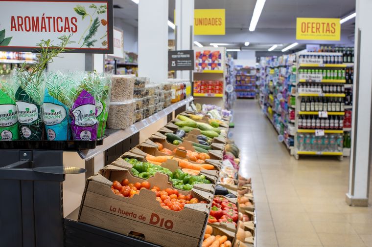 Supermercado Día Comida saludable Supermercado Día Foto: Día