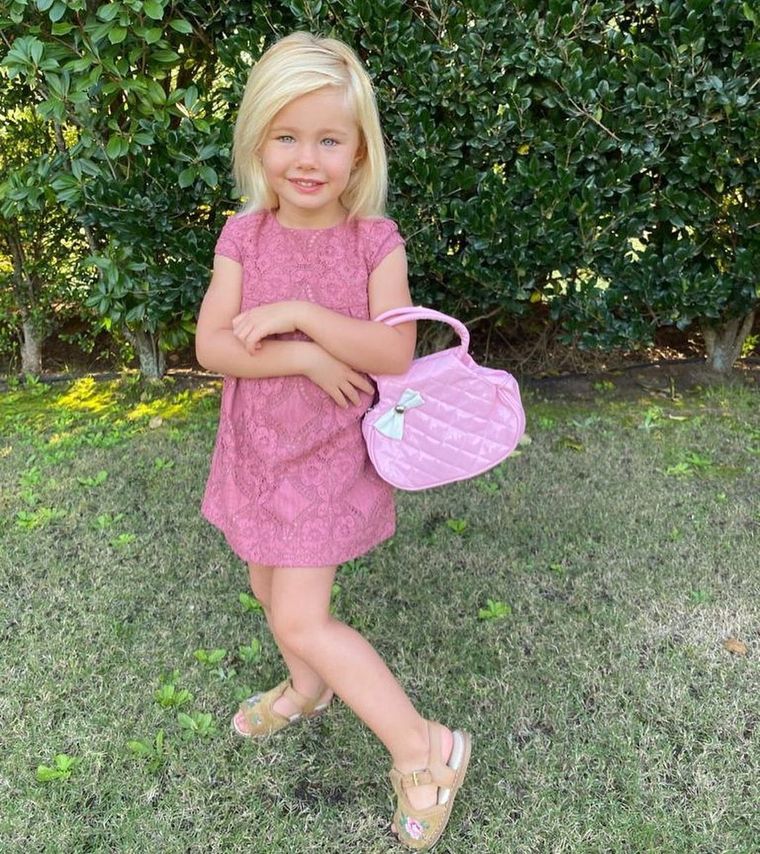 Matilda, la hija de Luciana Salazar, nos pone creativas a la hora de vestir a niñas Foto: Instagram