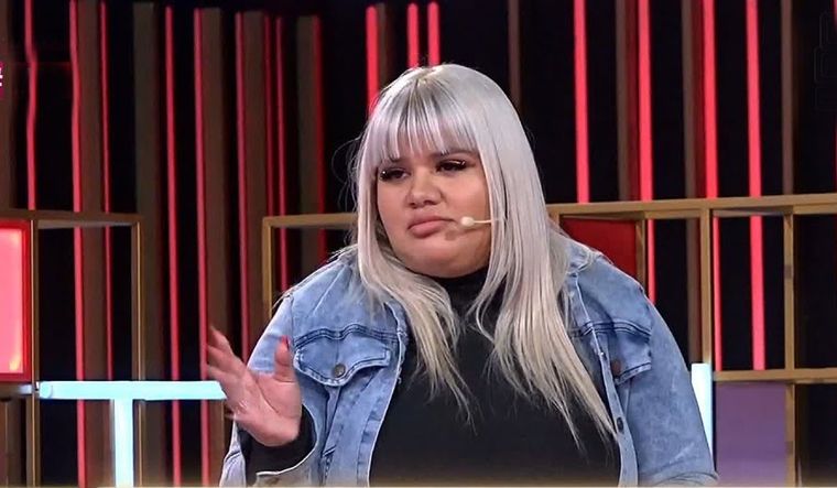 Morena Rial en una visita a LAM Foto: Captura TV Canal América