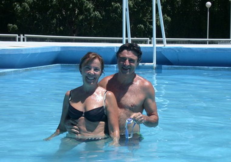 El Doctor Luis Córica junto a su esposa, Cora. Foto: MDZ