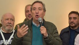 Congreso Partidario del PJ, con el presidente del partido, Emir Félix.