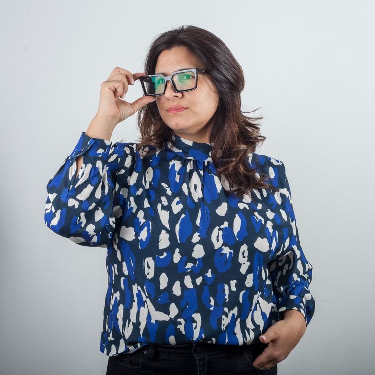 Tiene 43 años, estudió finanzas y se convirtió en influencer Foto: Gentileza Luciana Osacar