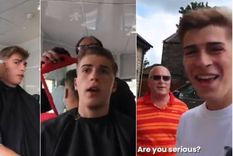 ¿Qué hizo el barbero con su cabello?