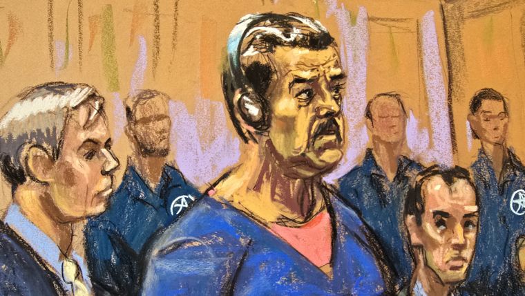 Nicolás Maduro durante el juicio en Nueva York. Nicolás Maduro durante el juicio en Nueva York.