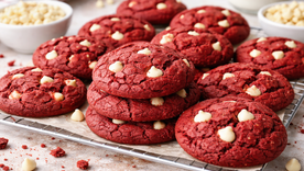 Cómo hacer cookies red velvet Cómo hacer cookies red velvet