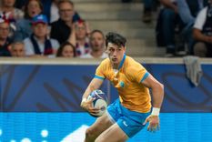 Amaya, el argentino que la rompió para Uruguay ante Francia en el Mundial de Rugby Foto: @LosTerosXV