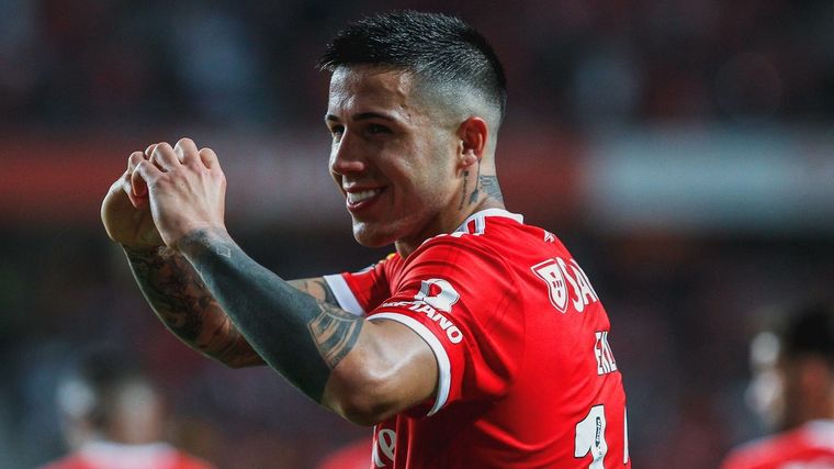 Enzo Fernández es pieza clave del Benfica. Foto: Benfica