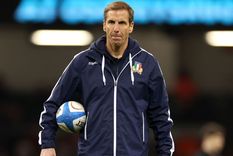 El argentino es el entrenador de Italia desde enero de este año. Foto: @ScrumESPN