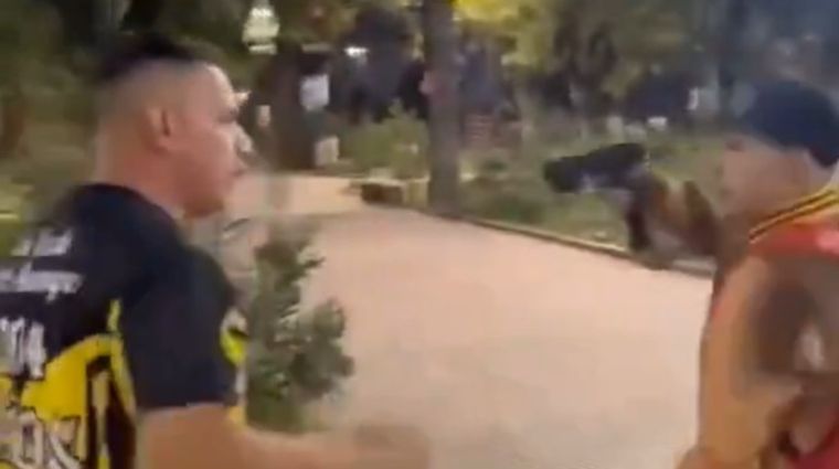 El ataque ocurrió en una de las plazas mas transitadas de La Matanza.