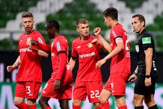 bayer leverkusen, con el ingreso de alario, goleo a werder bremen