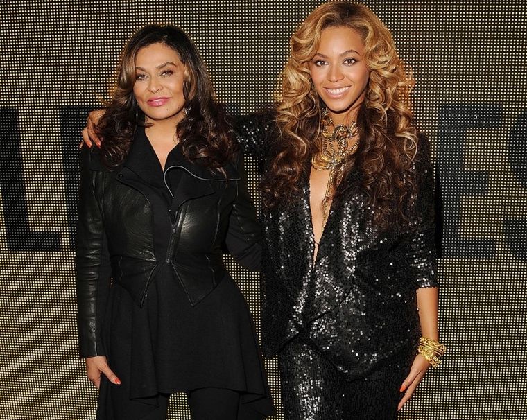 Beyoncé y su mamá Foto: Archivo