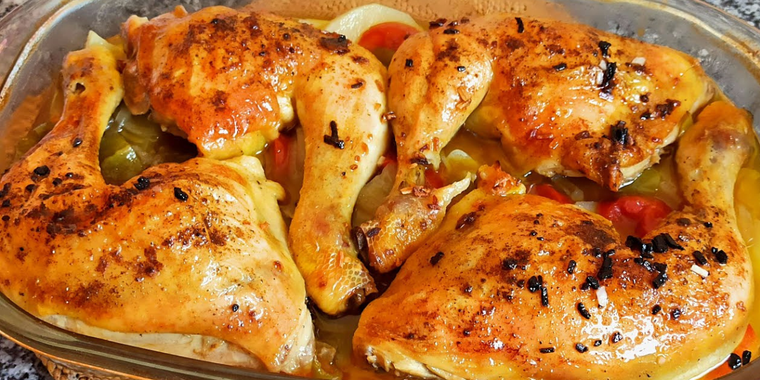 Pollo al horno Foto: Cookpad