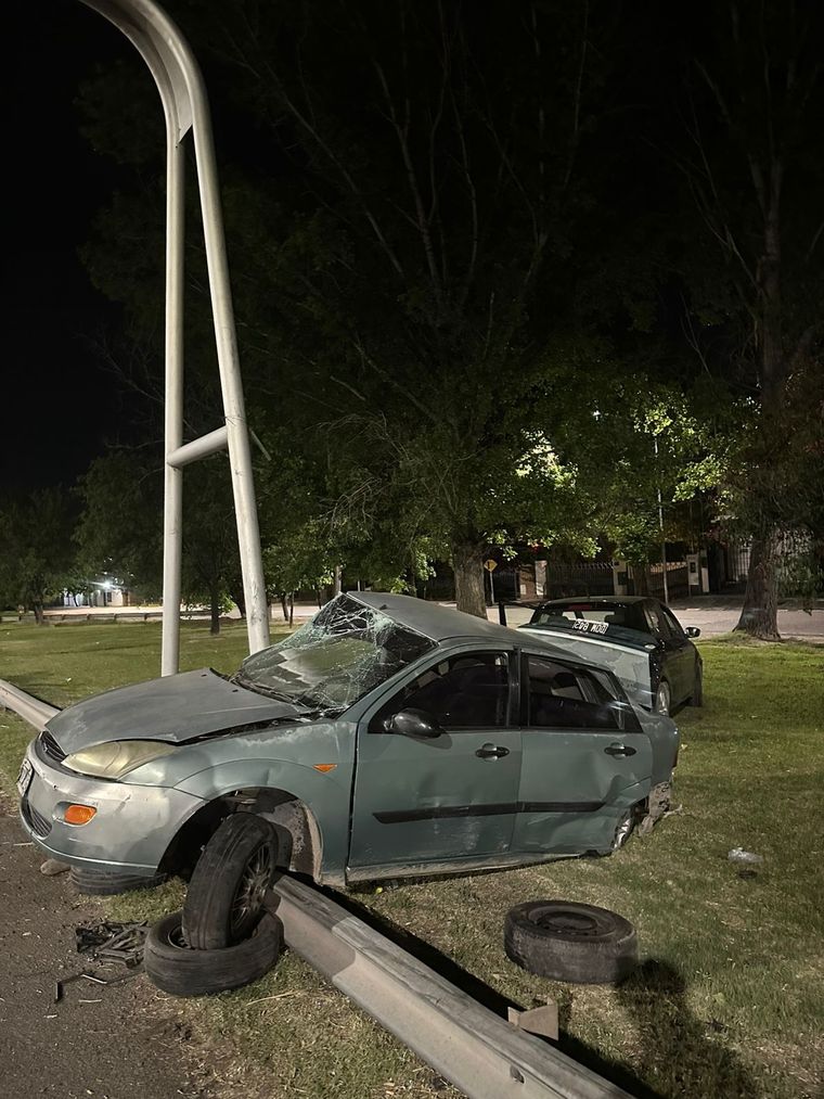 El conductor que se accidentó en Maipú estaba alcoholizado Foto: Ministerio de Seguridad de Mendoza