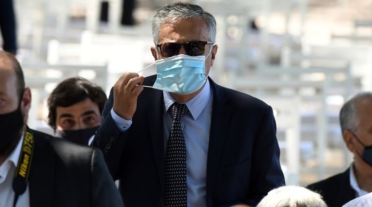 A Alfredo Cornejo le dieron el alta. Foto: ALF PONCE MERCADO / MDZ