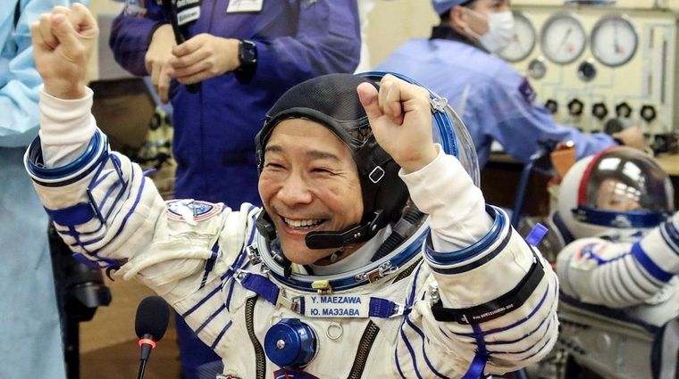 Yusaku Maezawa volvió a la Tierra. Foto: Milenio.