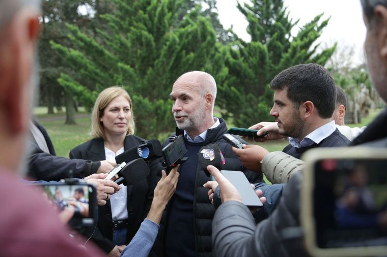 Horacio Rodríguez Larreta cargó duro contra el precandidato de Unidos por la Patria
