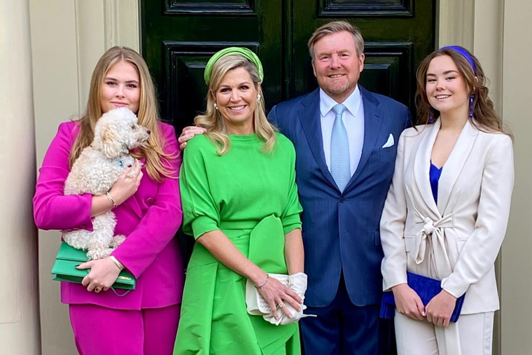 No podrás creer cómo fue el increíble look de Alexia de Holanda y sus padres. Foto: INSTAGRAM @koninklijkhuis