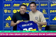 Marchesín dejó el fútbol brasileño y llegó para competir por el arco de Boca. Foto: Captura TyC Sports Marchesín dejó el fútbol brasileño y llegó para competir por el arco de Boca. Foto: Captura TyC Sports