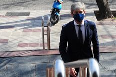 Bento ingresando a Tribunales para presentarse a una de las indagatorias Foto: ALF PONCE MERCADO / MDZ