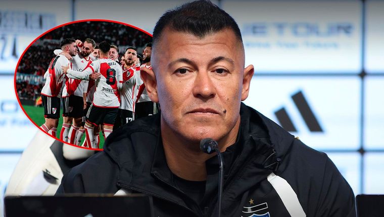 Almirón volvió a hablar del cruce contra River por los cuartos de final. Foto: Prensa Colo Colo y River Plate