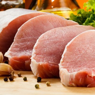 300 g de carne de cerdo en cubos