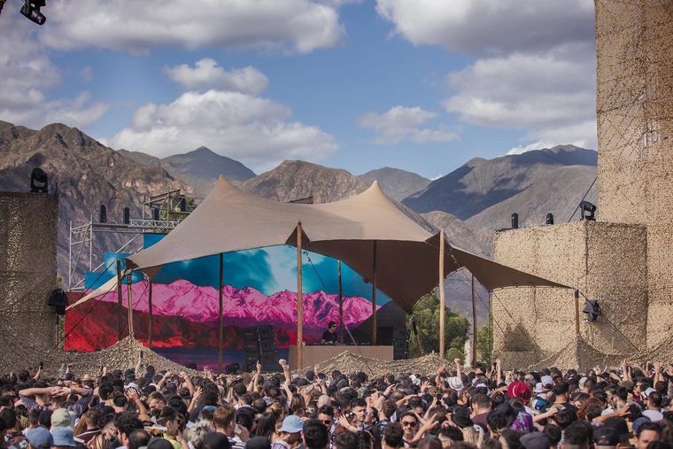 El entorno natural donde se hace el show es realmente sorprendente Foto: Folck Producciones